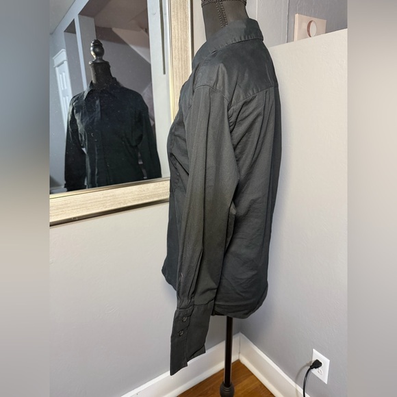 Ralph Lauren Notorious Black Label Button Down Black Shirt Size Small. - Picture 2 of 7